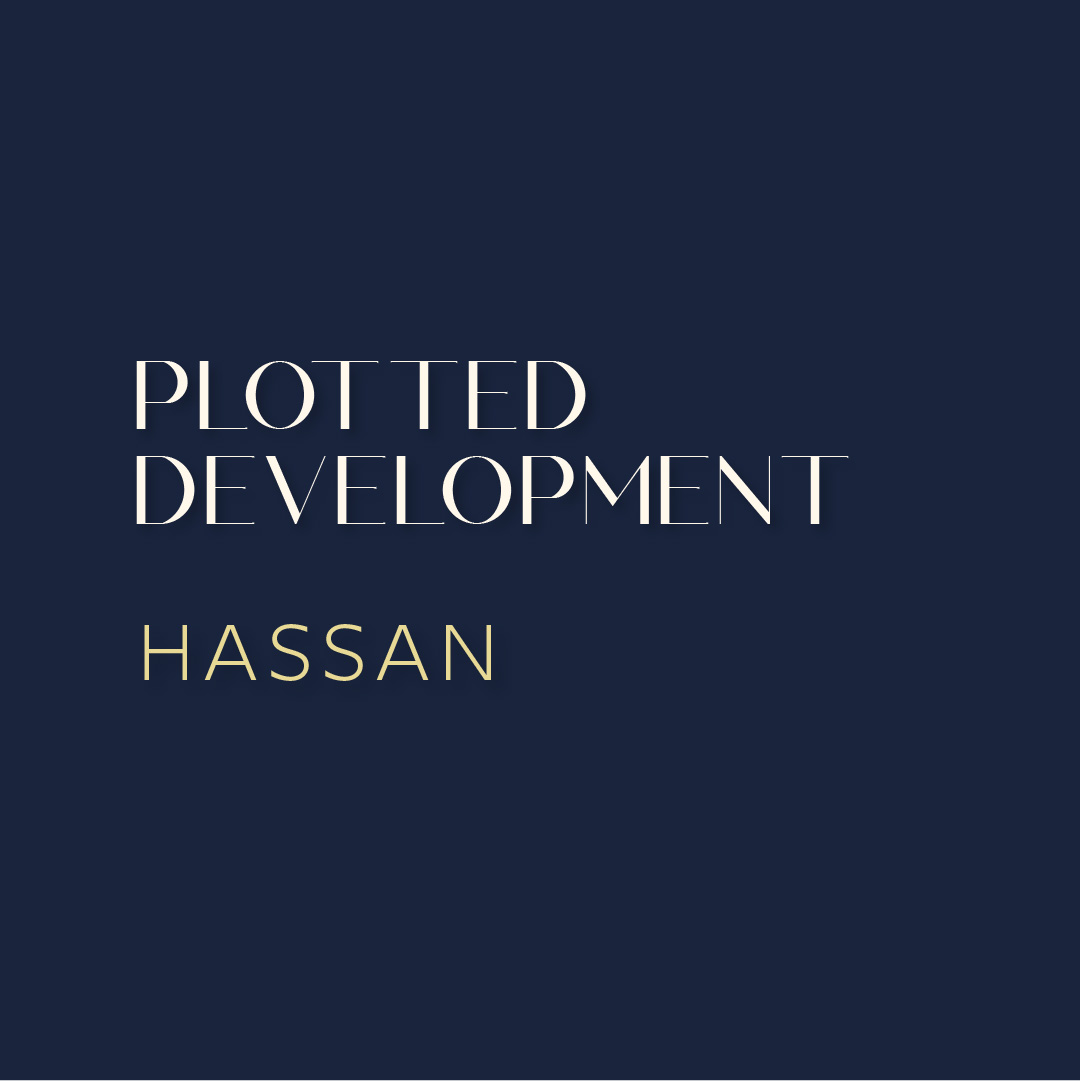 Plotted development in Hassan