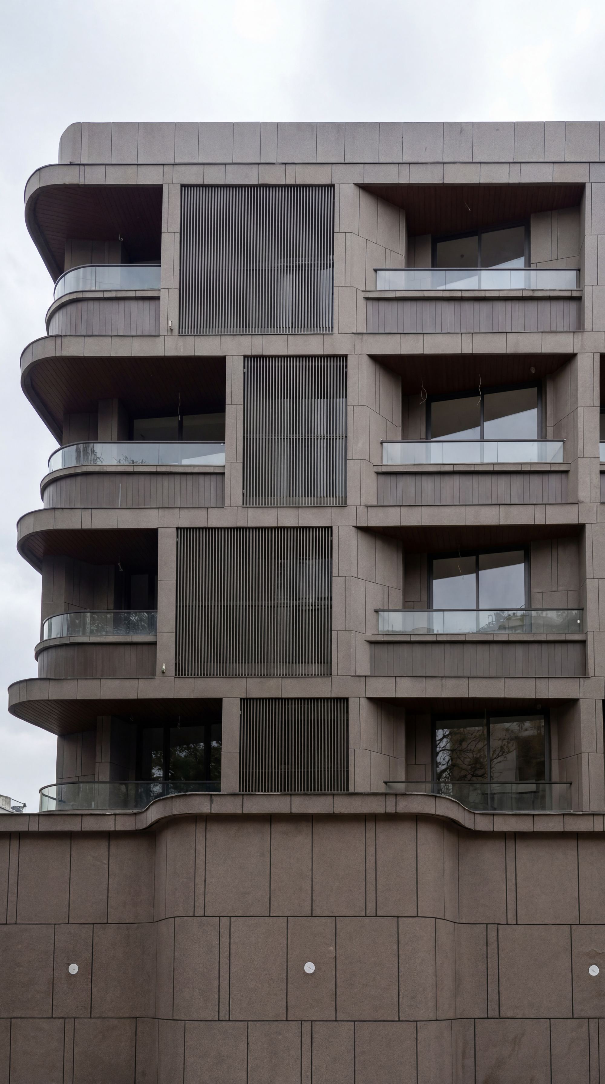 ARE Realty — Neuhaus facade at dusk