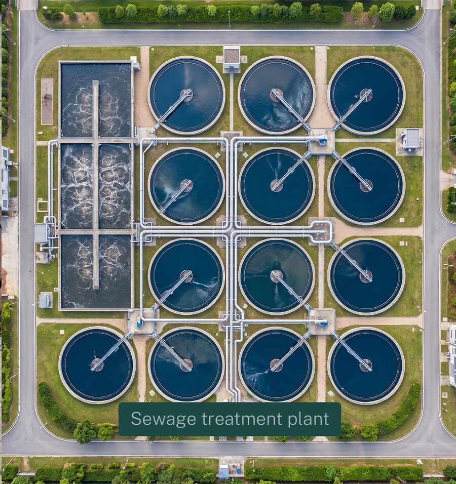 Sewage treatment plant